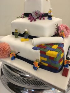 part of lego wedding cake myohmy weddings